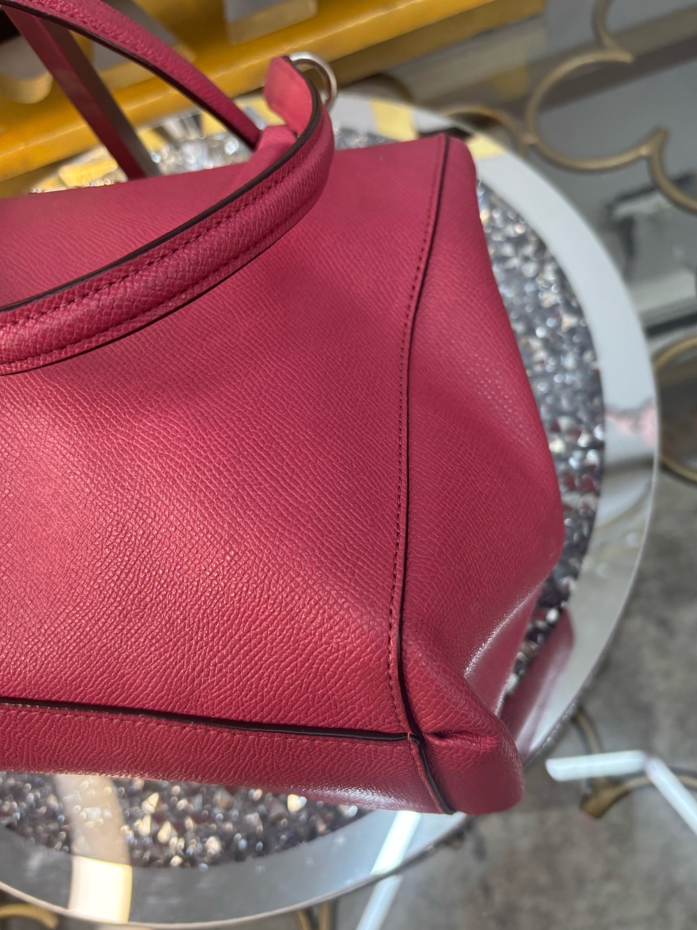 Coach 2016 Christie Carryall in Crossgrain Leather - Picture 12 of 14